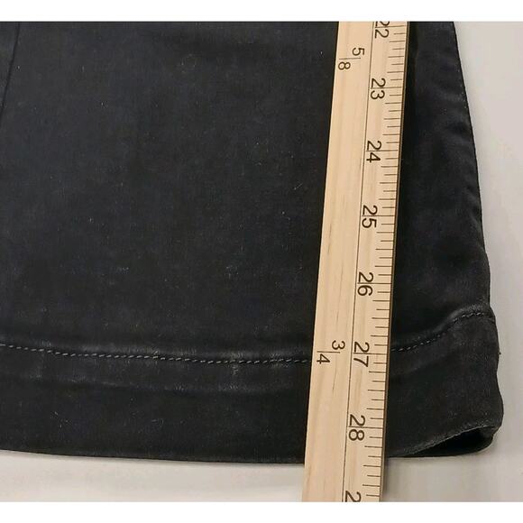 INC International Concepts Pull On Flare High Rise Black Jeans FLAW Womens 4P - Picture 8 of 11